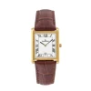 Herren Uhr "QUADRA CLASSICA" Quarz Leder braun