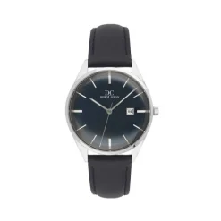 Herren Uhr Quarz Leder