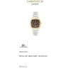 Herren Uhr Quarz Stahl