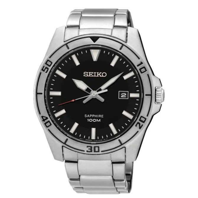 Herren Uhr Quarz Stahl