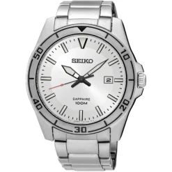 Herren Uhr Quarz Stahl