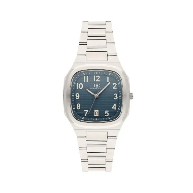 Herren Uhr Quarz Stahl