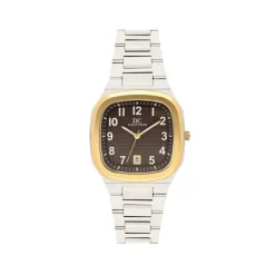 Herren Uhr Quarz Stahl