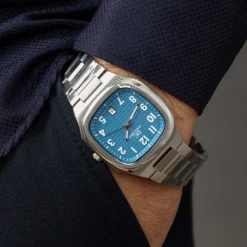 Herren Uhr Quarz Stahl