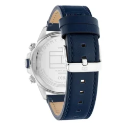 Herren Uhr "SPORT" Quarz Leder blau