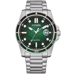 Herren Uhr "SPORTS" ECO Drive Stahl