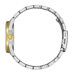Herren Uhr "SPORTS" ECO Drive Stahl bicolor