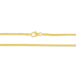 Himbeerkette Gold 585 1,8 mm