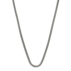 Himbeerkette Silber 925