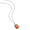 Karneol Markasit Collier Silber 925