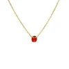 Kinder Collier "Marienk&auml;fer" Gold 585