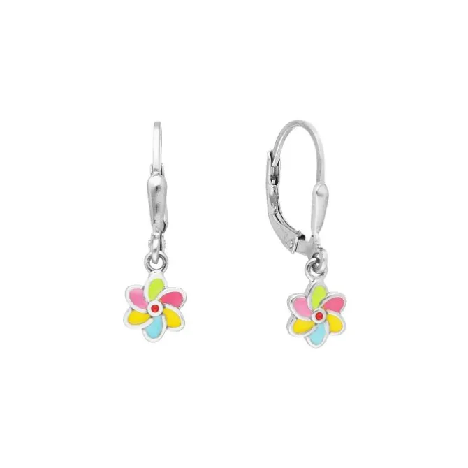 Kinder Ohrhänger "Blume" Silber 925