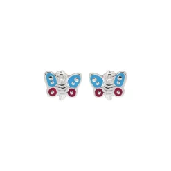 Kinder Ohrstecker "Schmetterling" Silber 925