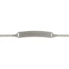 Kinder Taufarmband mit Gravurplatte Silber 925