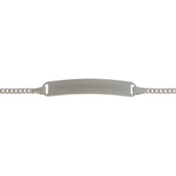 Kinder Taufarmband mit Gravurplatte Silber 925