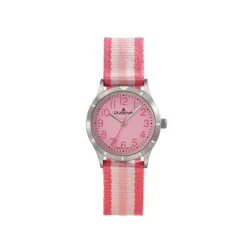 Kinder Uhr "ADVENTURE KIDZ" Quarz Textil rosa