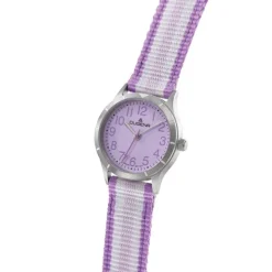 Kinder Uhr "ADVENTURE KIDZ" Quarz Textil lila