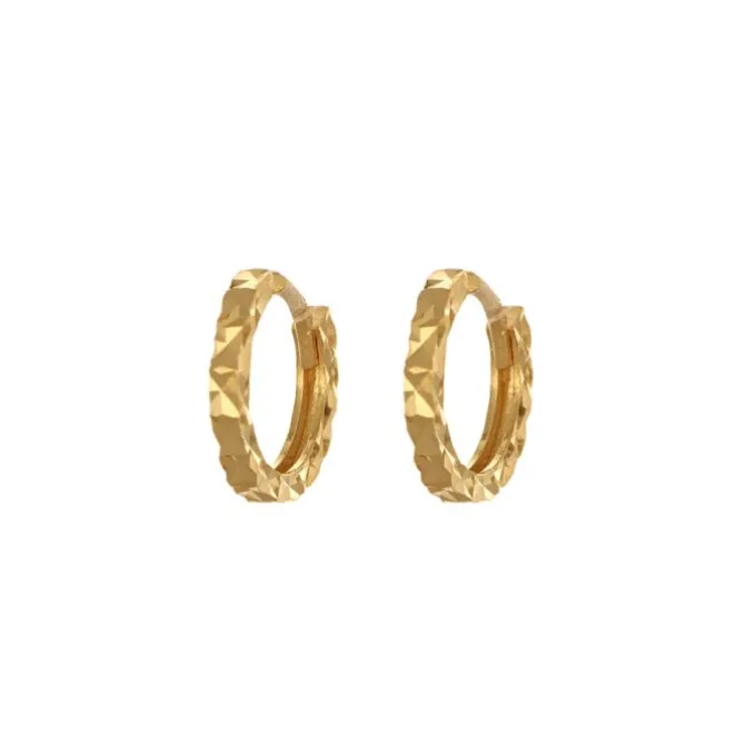 Klappcreolen Gold 585
