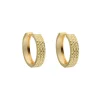 Klappcreolen Gold 585 diamantiert