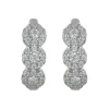 Klappcreolen Silber 925 Zirkonia