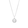 Kulturperlen Collier Silber 925 Zirkonia