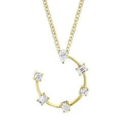 Lab Grown Diamond Anh&auml;nger Gold 585 zus. 0,90 ct.