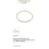 Lab Grown Diamond Armkette Gold 585 im Brillantschliff zus. 0,25 ct.