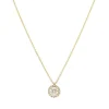 Lab Grown Diamond Collier Gold 585 im Brillantschliff zus. 0,38 ct.