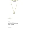 Lab Grown Diamond Collier Gold 585 im Brillantschliff zus. 0,98 ct.