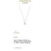 Lab Grown Diamond Collier Wei&szlig;gold 585 im Brillantschliff ca. 1,00 ct