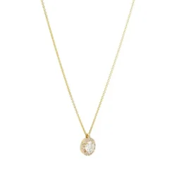 Lab Grown Diamond Collier Gold 585 im Brillantschliff zus. 0,38 ct.