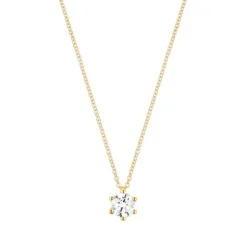 Lab Grown Diamond Collier Gold 585 im Brillantschliff 1,00 ct