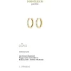 Lab Grown Diamond Klappcreolen Gold 585 im Brillantschliff zus. 0,96 ct.