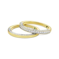 Lab Grown Diamond Memoryring Gold 585 im Brillantschliff zus. 0,38 ct.