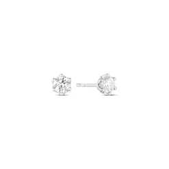 Lab Grown Diamond Ohrstecker Wei&szlig;gold 585 im Brillantschliff zus. 0,50 ct