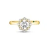 Lab Grown Diamond Ring Gold 585 im Brillantschliff zus. 0,98 ct.