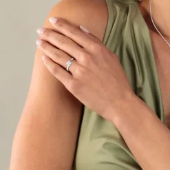 Lab Grown Diamond Solit&auml;r Ring Wei&szlig;gold 585 im Brillantschliff 1,00 ct.