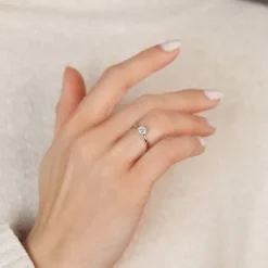 Lab Grown Diamond Solit&auml;r Ring Gold 585 im Brillantschliff 0,50 ct.