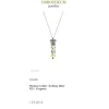 Markasit Collier "Zwilling" Silber 925