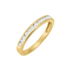 Memory Ring Gold 585 Brillanten 0,25 ct.