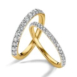 Memory Ring Gold 585 Brillanten 0,50 ct.