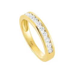 Memory Ring Gold 585 Brillanten 0,50 ct.