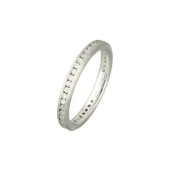 Memory Ring Wei&szlig;gold 585 Brillanten 0,50 ct.