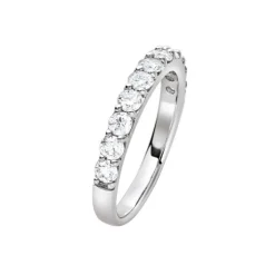 Memory Ring Wei&szlig;gold 585 Brillanten 1,00 ct.