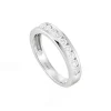 Memory Ring Wei&szlig;gold 585 Brillanten 0,50 ct.