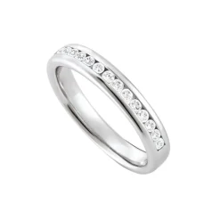 Memory Ring Wei&szlig;gold 585 Brillanten 0,50 ct.
