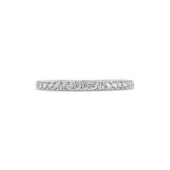 Memory Ring Wei&szlig;gold 585 Brillanten 0,25ct.