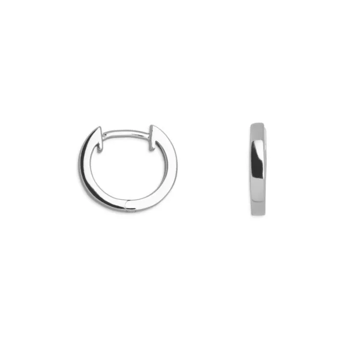 Mini Klappcreolen Silber 925