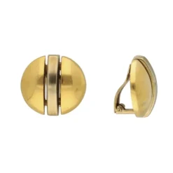 Ohrclips Gold/Wei&szlig;gold 750 - Privatbesitz