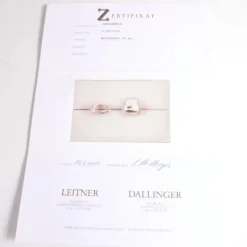 Ohrclipse Wei&szlig;gold 750 - Privatbesitz
